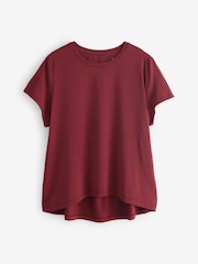 Athleta Red With Ease Rib T-Shirt - Image 1 of 6