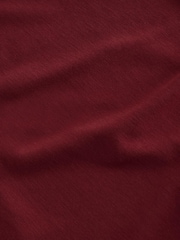 Athleta Red With Ease Rib T-Shirt - Image 4 of 6