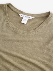 Athleta Olive Green Getaway Muscle Tank Top - Image 4 of 4