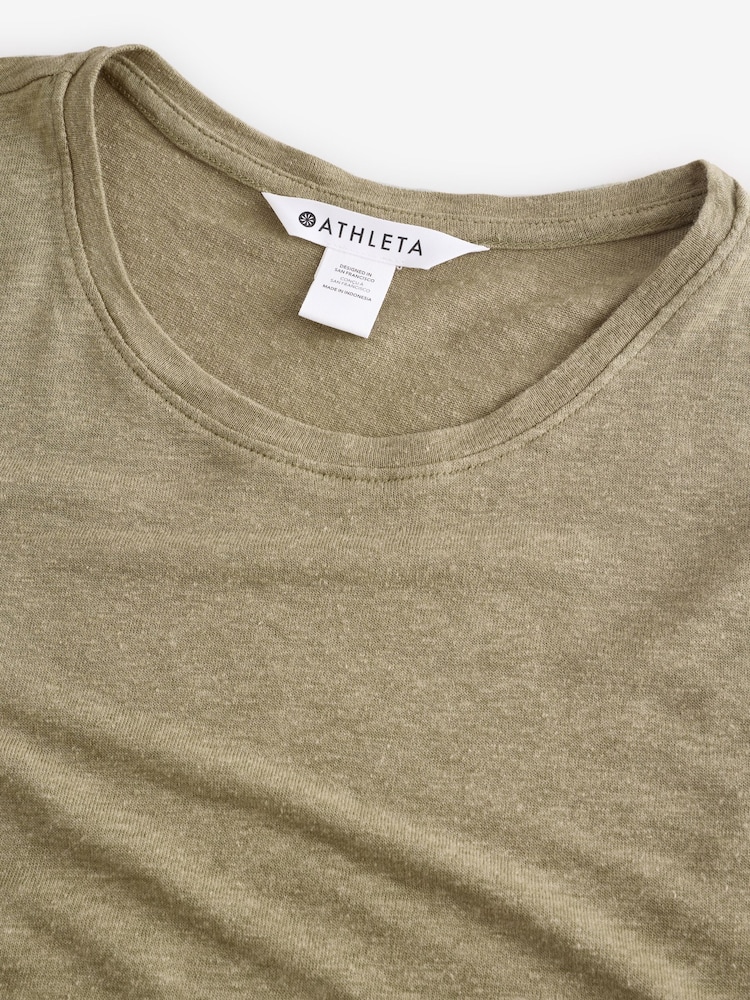 Athleta Olive Green Getaway Muscle Tank Top - Image 4 of 4