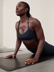 Athleta Navy Blue Vital Mesh Bra - Image 1 of 2