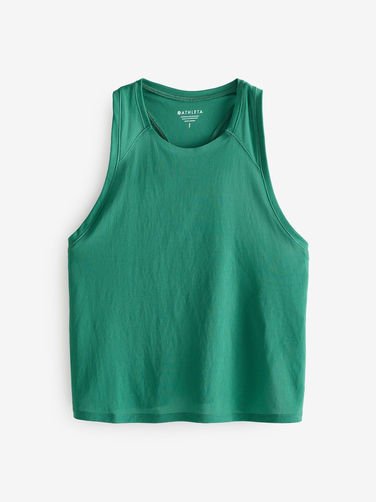 Athleta Green Ease In Tank Top - Image 1 of 4
