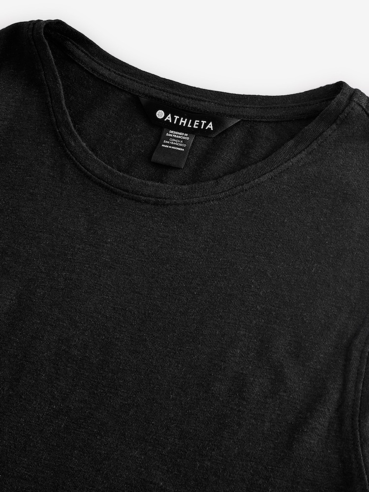 Athleta Black Getaway Muscle Tank Top - Image 4 of 4