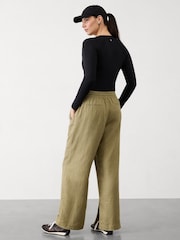Athleta Green Retreat Linen High Waisted Wide Leg trousers - Image 4 of 5