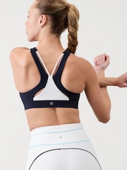 Athleta Navy Blue Flex Spacer Tipped Bra D-DD - Image 2 of 2