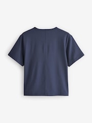 Athleta Navy Blue Essential Tee - Image 2 of 4