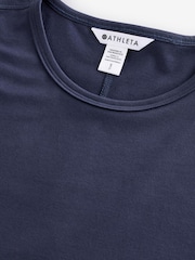Athleta Navy Blue Essential Tee - Image 3 of 4