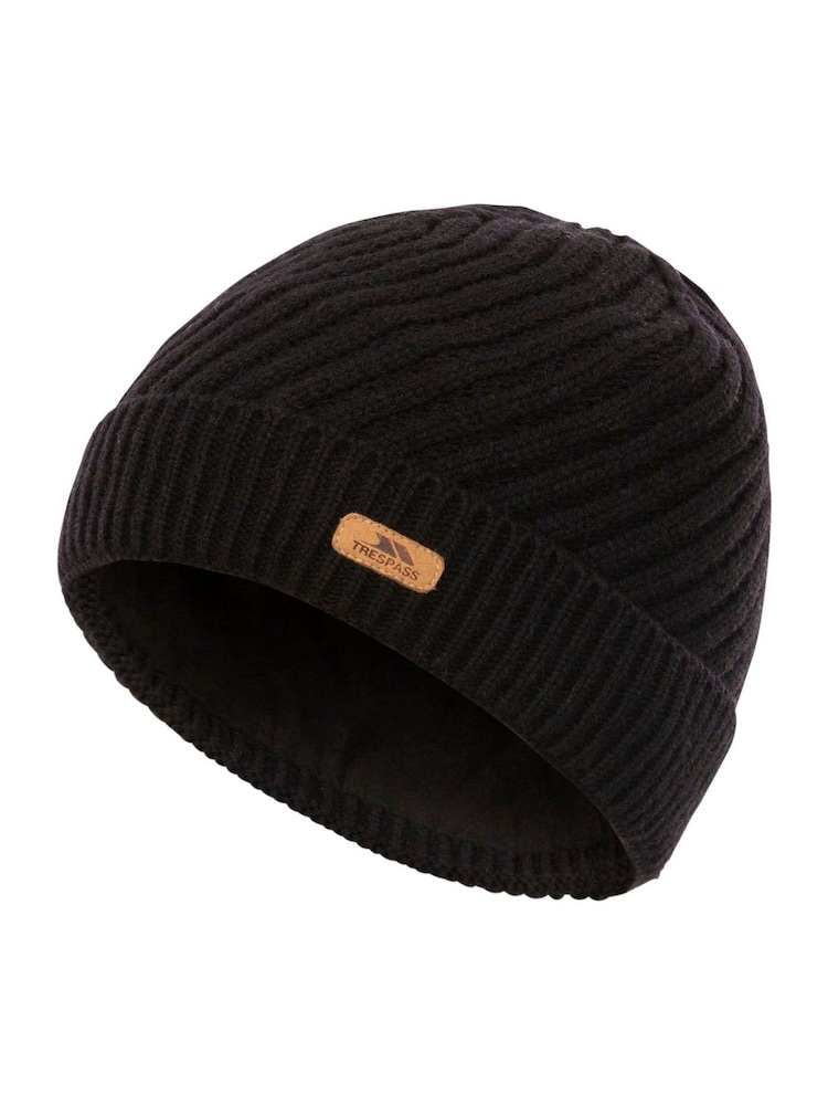 Trespass Female Twisted Black Hat - Image 1 of 2