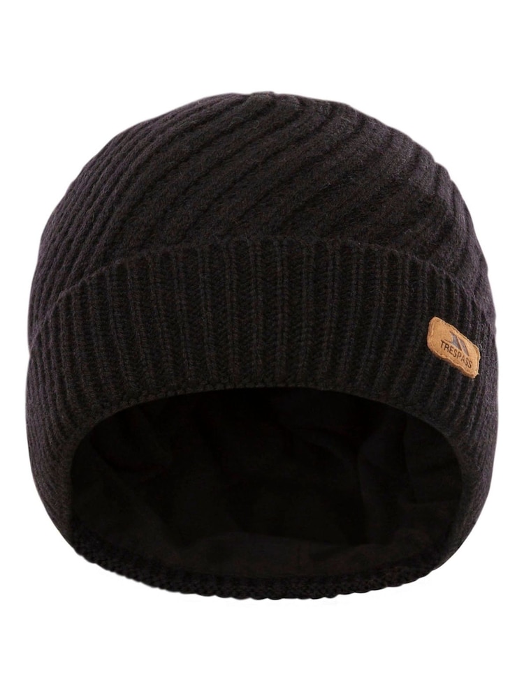 Trespass Female Twisted Black Hat - Image 2 of 2