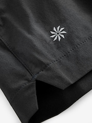 Athleta Black High Rise Weekender Run Shorts - Image 4 of 4