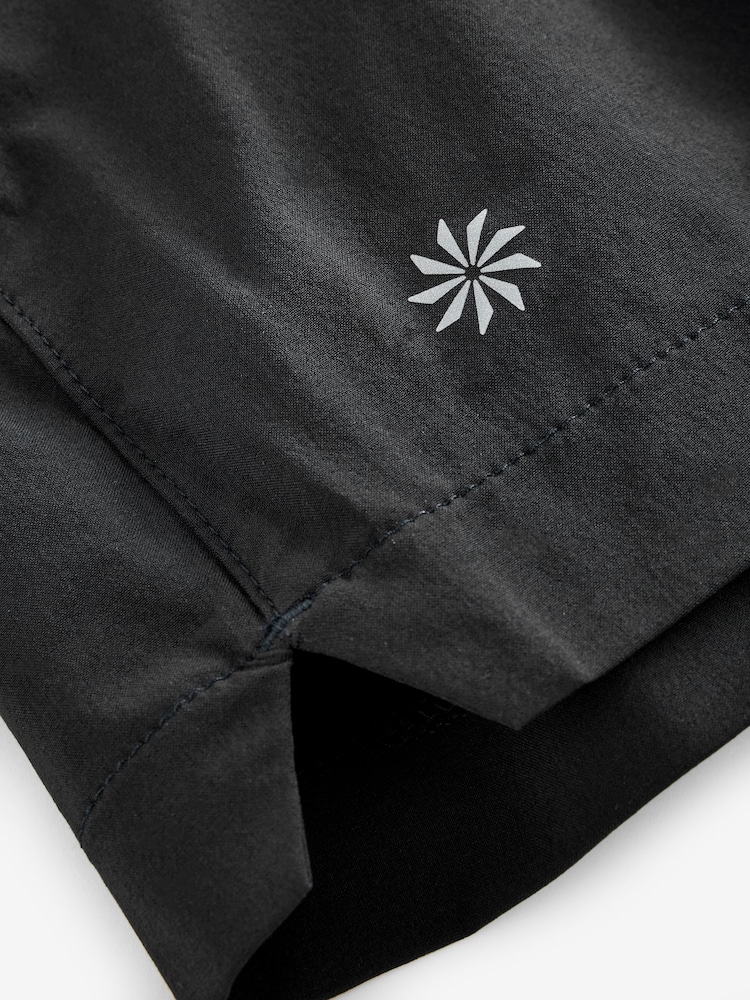Athleta Black High Rise Weekender Run Shorts - Image 4 of 4