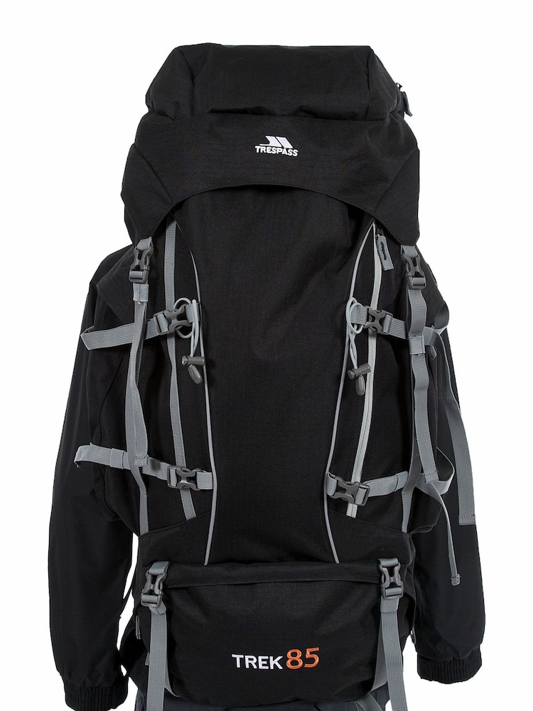 Trespass Grey Trek 85L Rucksack - Imagen 2 de 2