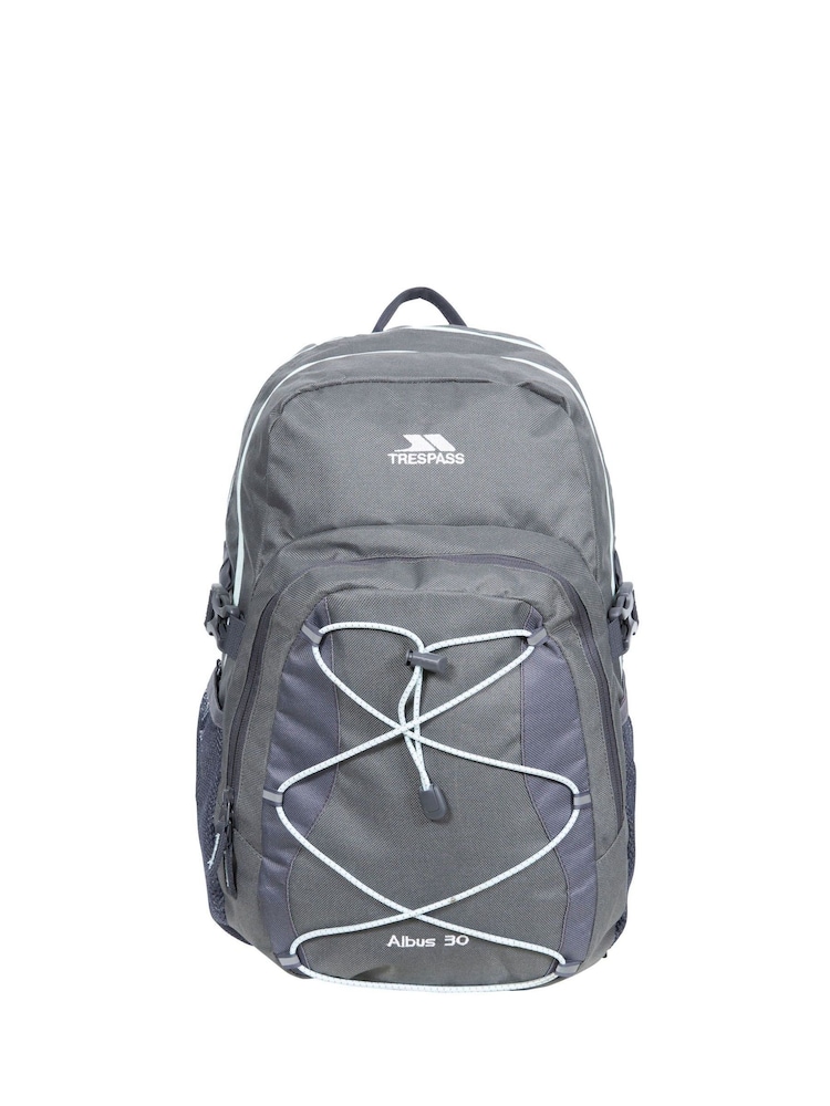 Trespass Grey Albus Casual Backpack - Image 1 of 4