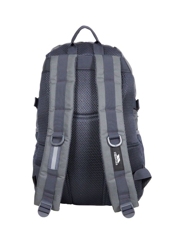 Trespass Grey Albus Casual Backpack - Image 4 of 4 Trespass Grey Albus Casual Backpack - Image 4 of 4