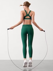 Athleta Green Interval High Waisted Side Stripe Legging - Image 2 of 2