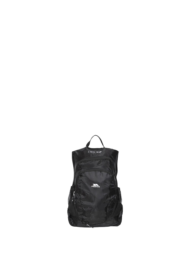 Trespass Ultra 22 Litres Ultra Light Black Rucksack - Imagen 1 de 2