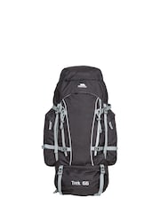Trespass Grey Trek 66 Litres Rucksack - Image 1 of 7