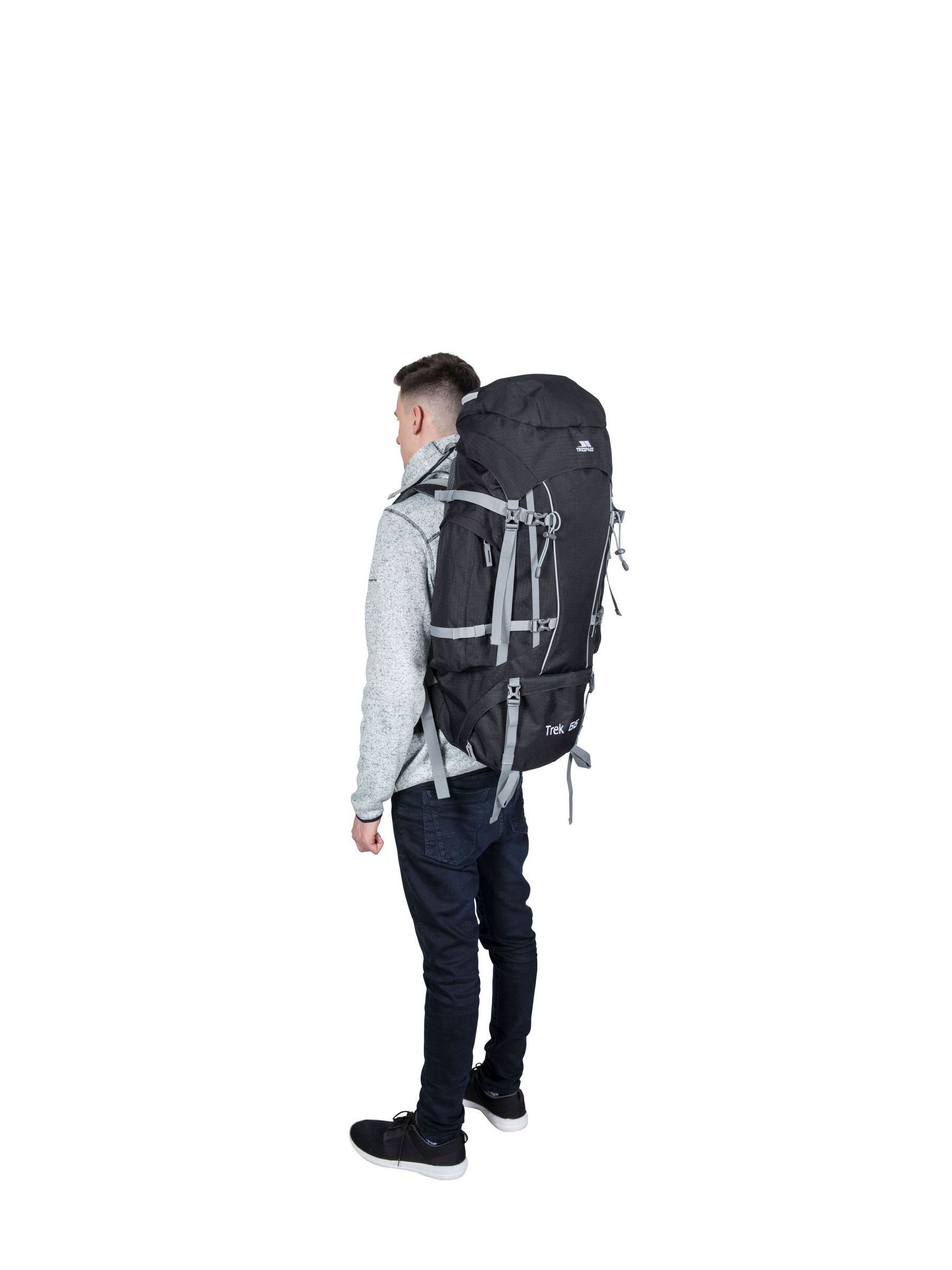 Buy Trespass Grey Trek 66 Litres Rucksack from the Next UK online shop