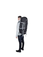 Trespass Grey Trek 66 Litres Rucksack - Image 6 of 7