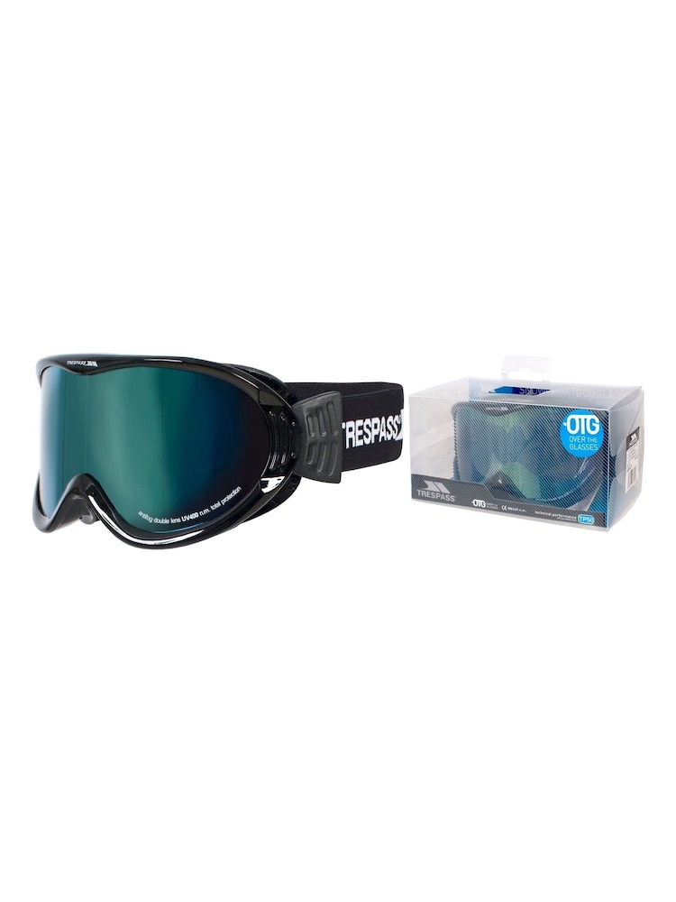 Trespass Vickers Double Lens Black Goggles - Image 3 of 3 Trespass Vickers Double Lens Black Goggles - Image 3 of 3