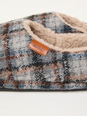 FatFace Arthur Grey Mule Slipper - Image 2 of 3
