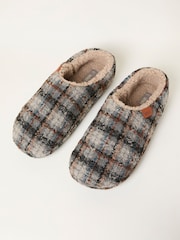 FatFace Arthur Grey Mule Slipper - Image 3 of 3