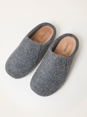 FatFace Ashby Grey Flexi Sole House Shoe - Image 3 of 3