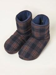 FatFace Sussex Navy Check Boot - Image 3 of 3