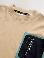 Baker by Ted Baker Long Sleeve Pocket T-Shirt - Image 8 of 10