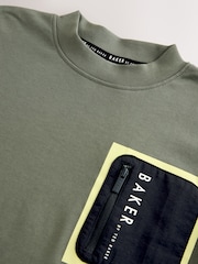 Baker by Ted Baker Long Sleeve Pocket T-Shirt - Image 7 of 9