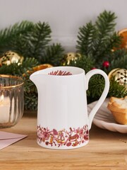 Victoria Eggs Red Twelve Days of Christmas 1/2 Pint Jug - Image 1 of 3