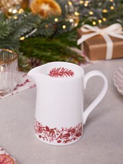 Victoria Eggs Red Twelve Days of Christmas 1/2 Pint Jug - Image 3 of 3
