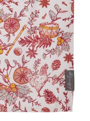 Victoria Eggs Red Twelve Days of Christmas Table Runner - Image 4 of 4