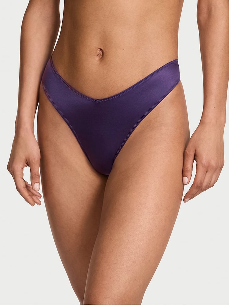 Victoria's Secret Valiant Purple Thong Knickers - Image 2 of 2