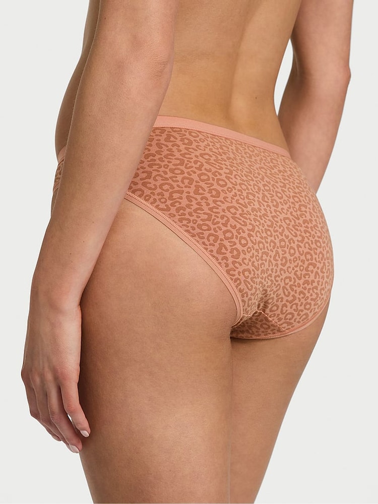 Victoria's Secret Leopard Nude Bikini Knickers - Image 2 of 2