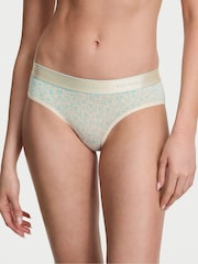 Victoria's Secret Blue Scattered Floral Hipster Knickers - Image 1 of 3