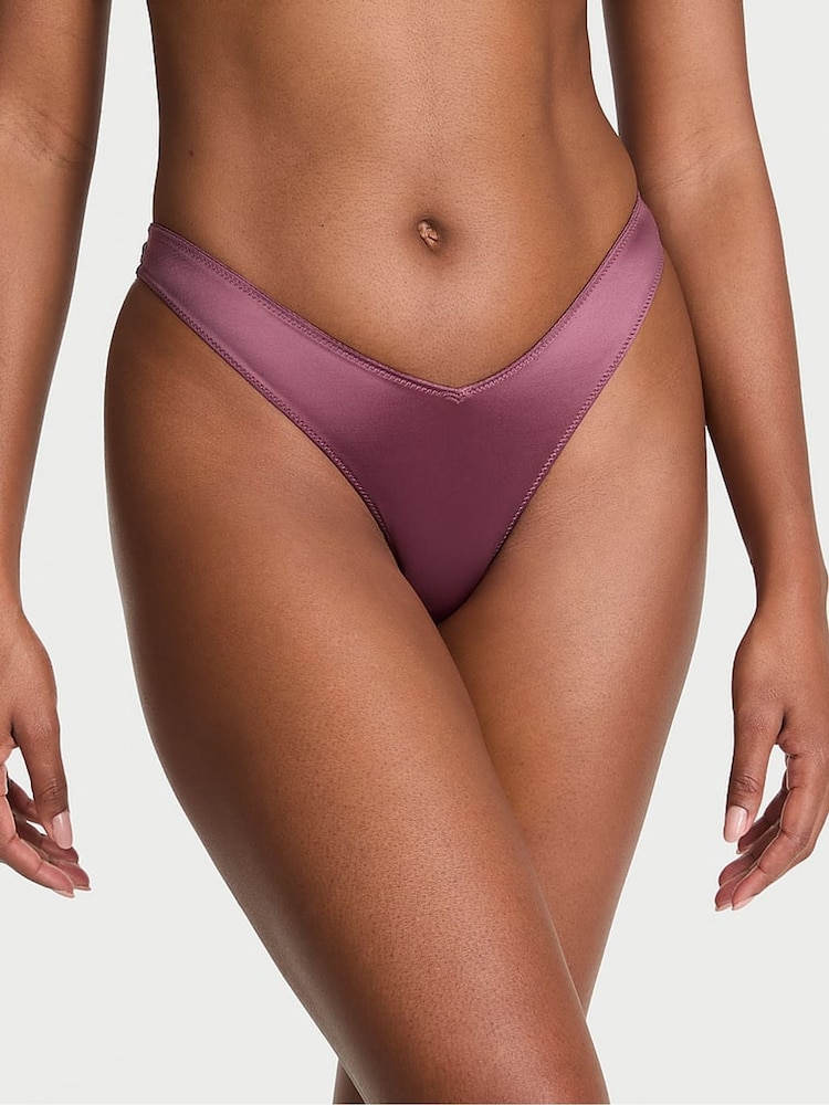 Victoria's Secret Purple Vapor Thong Knickers - Image 2 of 2