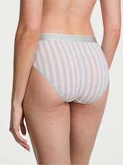 Victoria's Secret Grey Fog Stripe Hipster Knickers - Image 2 of 3
