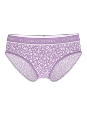 Victoria's Secret Scattered Floral Purple Hipster Knickers - Image 3 of 3
