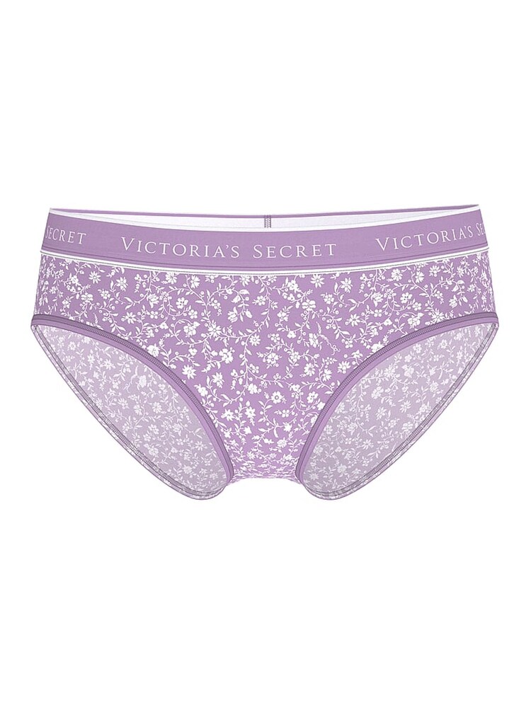 Victoria's Secret Scattered Floral Purple Hipster Knickers - Image 3 of 3 Victoria's Secret Scattered Floral Purple Hipster Knickers - Image 3 of 3