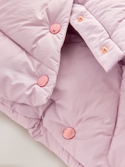 Baker by Ted Baker Shower Resistant Bow Pocket Chevron Padded Coat - Image 20 of 20