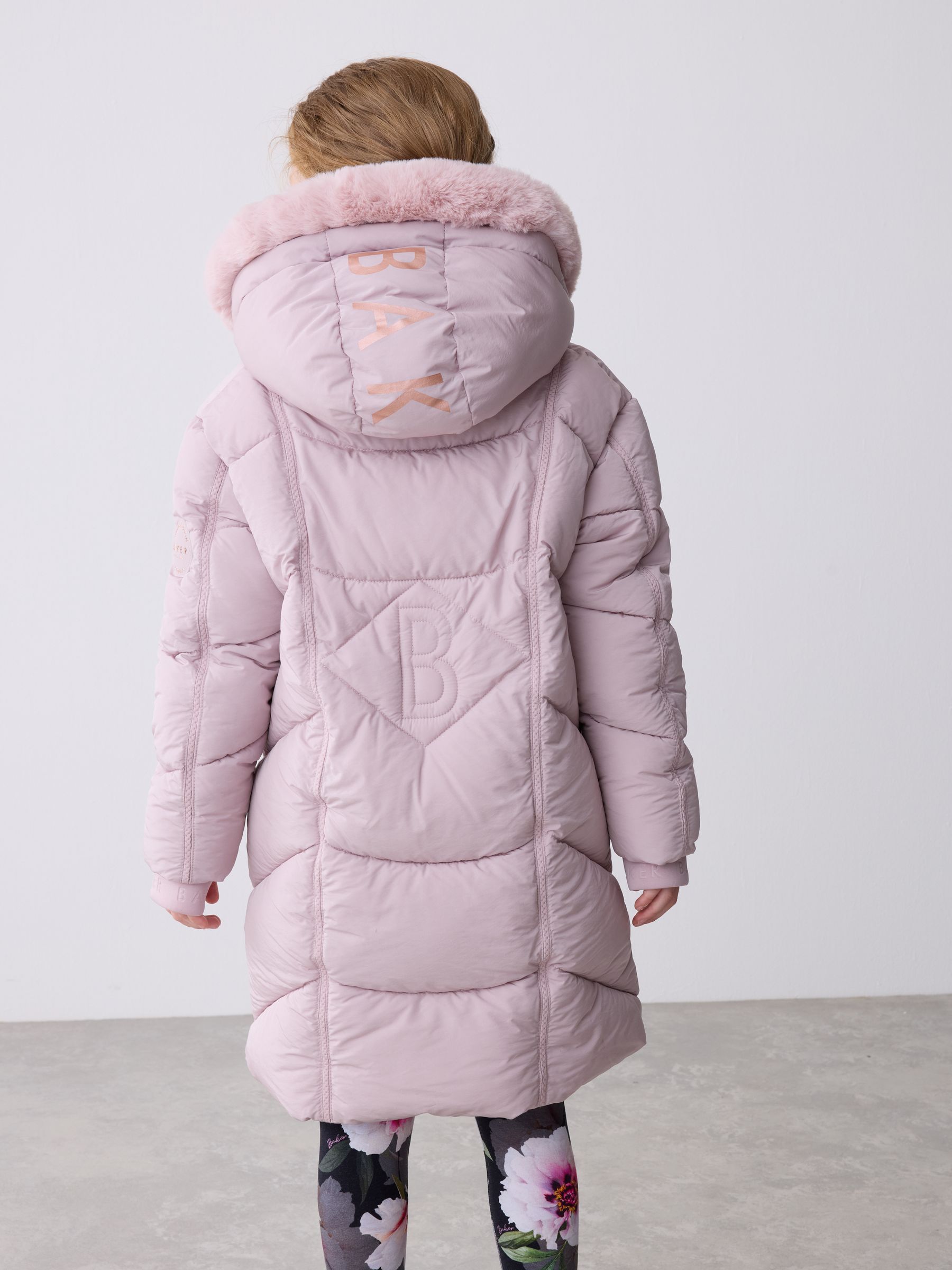 アウター Baker by Ted Baker Padded Coat Buy Baker by Ted Baker Shower Resistant Scallop Padded Coat With