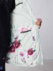 Baker by Ted Baker Shower Resistant Bow Pocket Chevron Padded Coat - Image 21 of 21