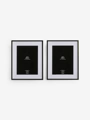 7 Piece Black Hadley Mixed Poster Frames - Image 4 of 4