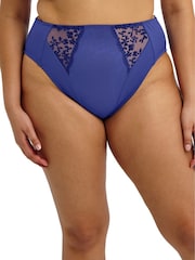 Elomi Blue Zarla High Leg Briefs - Image 3 of 7