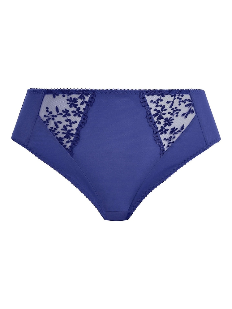 Elomi Blue Zarla High Leg Briefs - Image 7 of 7