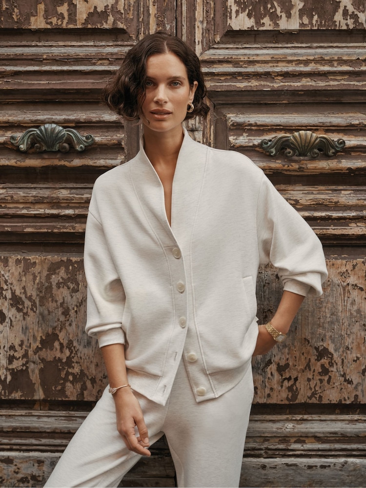 Varley Natural Celeste Button Through Sweater - Image 6 of 6