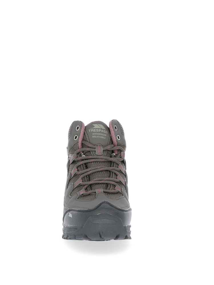 Trespass Female Mitzi Brown Hiking Boots - Image 2 of 2