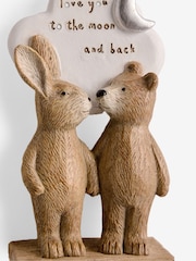 Neutral Bertie The Bear Love You To The Moon Hanging Decoration - Image 2 of 2