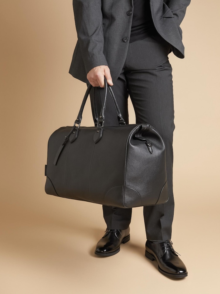 Jones Bootmaker Black Upington Weekend Bag - Image 1 of 1 Jones Bootmaker Black Upington Weekend Bag - Image 1 of 1